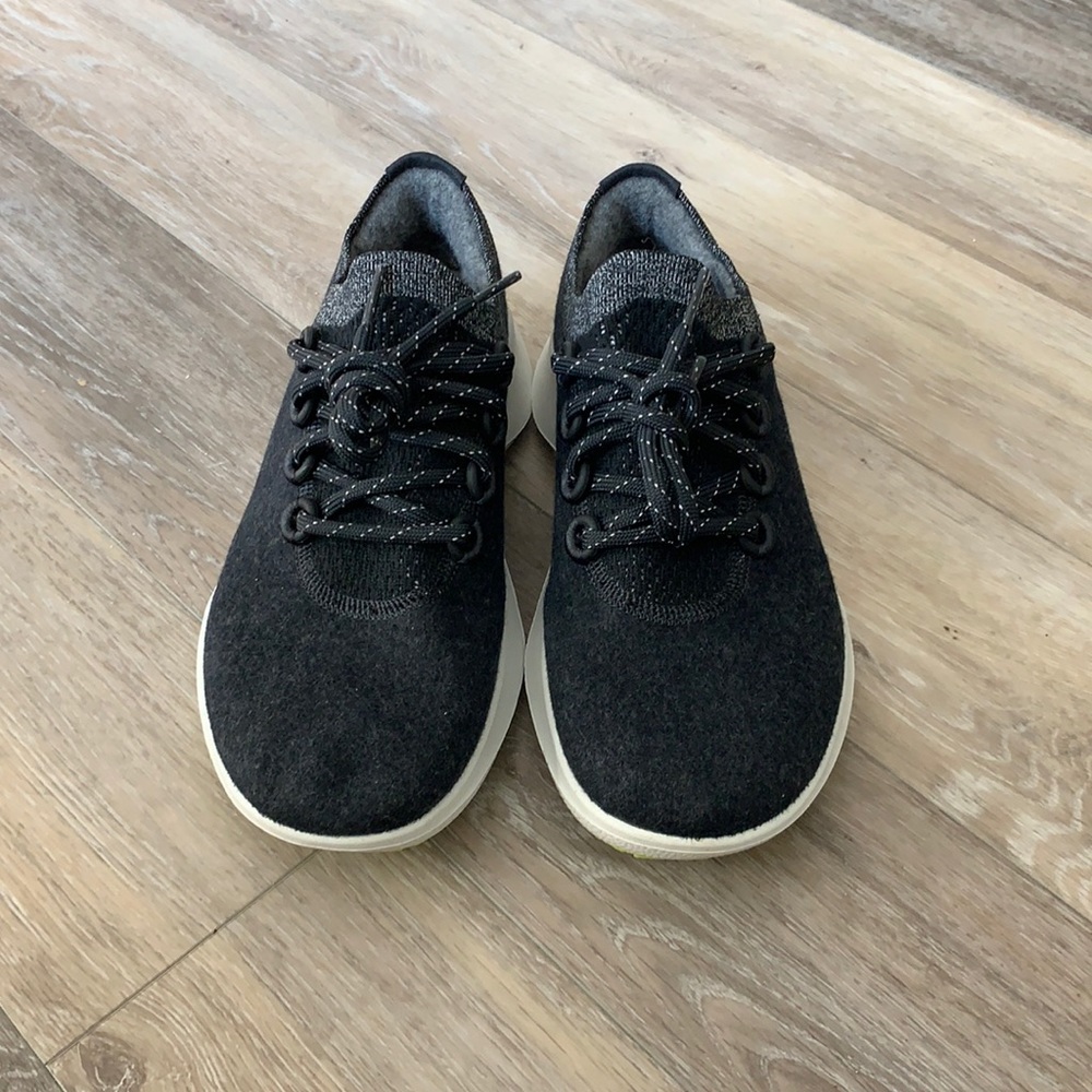 allbirds Wool Dasher Mizzles Natural Black W7.5